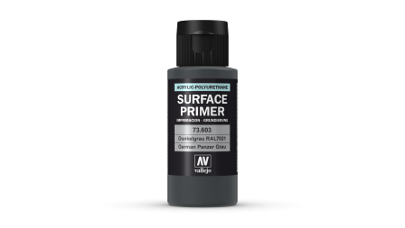 Vallejo Surface Primer - Vallejo 73603 - German Panzer Grey 60ml