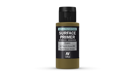 Vallejo Surface Primer - Vallejo 73611 - IJA-Tsuchi-Kusa-IRO Earth Green (early) 60ml
