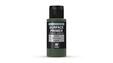 Vallejo Surface Primer - Vallejo 73612 - NATO Green 60ml