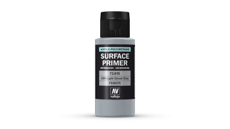 Vallejo Surface Primer - Vallejo 73615 - USN Light Ghost Grey 60ml