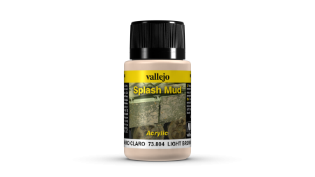 Vallejo Weathering Effects - Vallejo 73804 - Light Brown Splash Mud