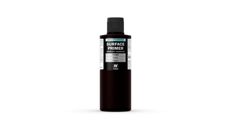 Vallejo Surface Primer - Vallejo 74602 - Black 200ml