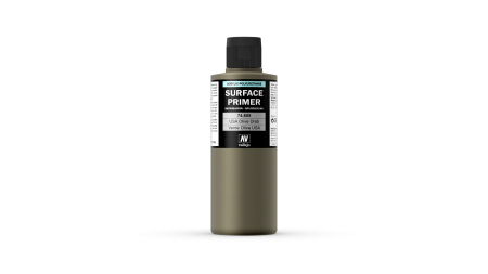 Vallejo Surface Primer - Vallejo 74608 - U.S. Olive Drab 200ml