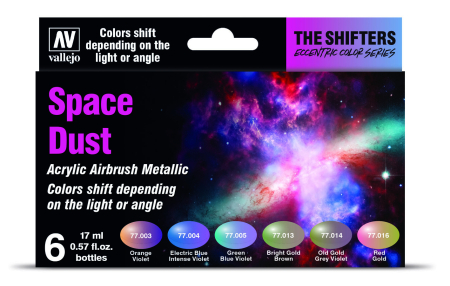 Vopsire, Weathering & Diorama - Vallejo 77091 - The Shifters Set: Space Dust