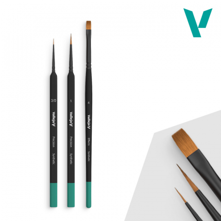 Pensule Vallejo - Vallejo B03990 -  Starter Brush Set