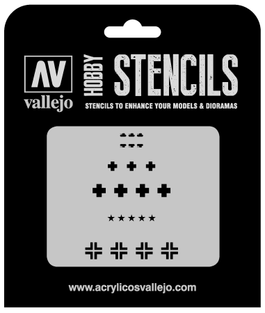 Aerograf - Vallejo ST-AFV001 - Assorted German WWII Tank Marks