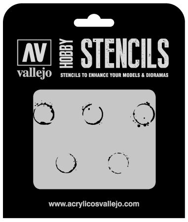 Aerograf - Vallejo ST-AFV002 - Drum Oil Marks