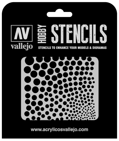 Aerograf - Vallejo ST-SF002 - Circle Textures