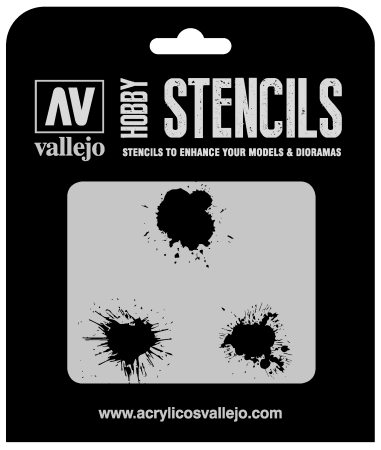 Vopsire, Weathering & Diorama - Vallejo ST-TX005 - Paint Stains