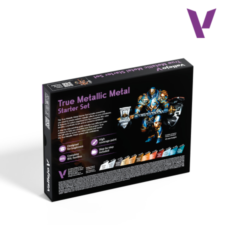 Vallejo 77272 - Starter Set (12 culori + miniatură + pensulă) [1]