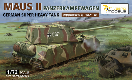 Kituri machete - Vespid Models 720006 - 1:72 Pz.Kpfw. VIII Maus II - German Super Heavy Tank