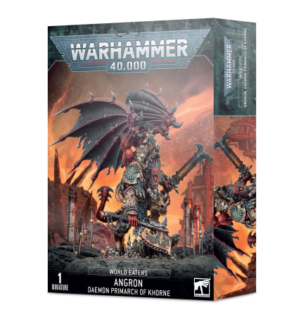 Wargames & Boardgames - World Eaters: Angron Daemon Primarch Of Khorne