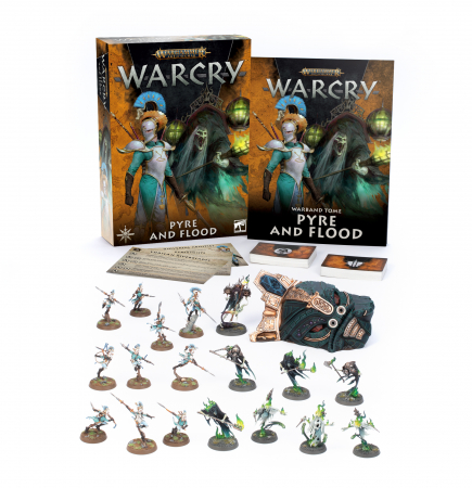 Wargames & Boardgames - Warcry: Pyre & Flood (English)
