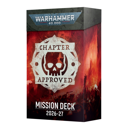 Warhammer & Wargames - Warhammer 40K Chapter Approved 2026-27: Mission Deck (English)