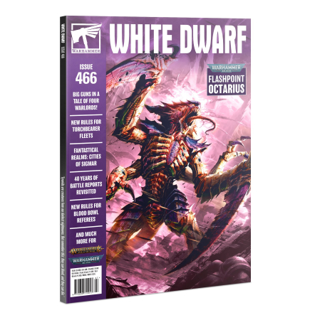 Wargames & Boardgames - White Dwarf Magazine 466