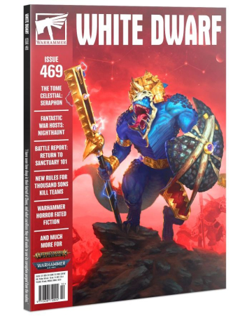 Wargames & Boardgames - White Dwarf Magazine 469