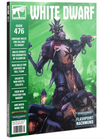 Wargames & Boardgames - White Dwarf Magazine 476