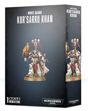 Wargames & Boardgames - White Scars Kor'Sarro Khan