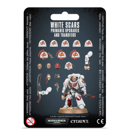 Wargames & Boardgames - White Scars Primaris Upgrades/Transfers