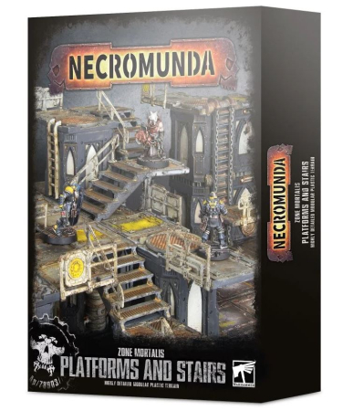Necromunda - Zone Mortalis: Platforms & Stairs