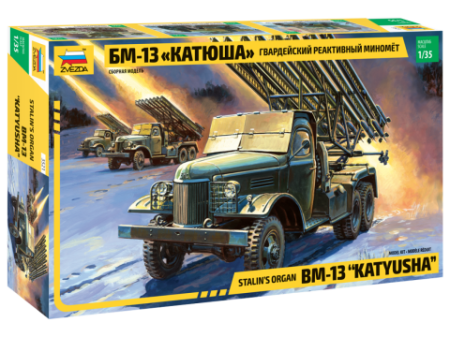 Kituri machete - Zvezda 3521 - 1:35 BM-13 KATJUSHA