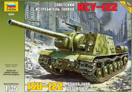 Kituri machete - Zvezda 3534 - 1:35 ISU-122