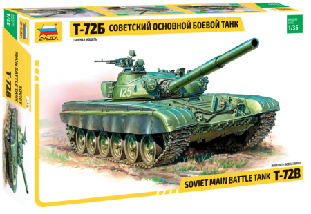 Kituri machete - Zvezda 3550 - 1:35 T-72B
