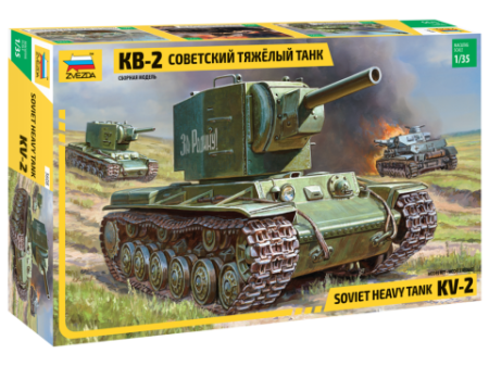 Kituri machete - Zvezda 3608 - 1:35 KV-2