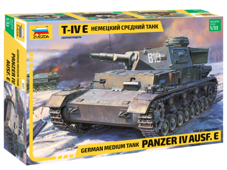 Kituri machete - Zvezda 3641 - 1:35 Panzer Iv Ausf.E