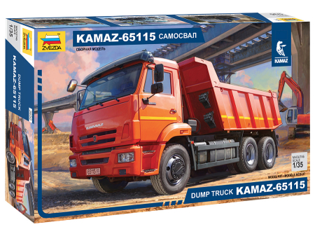 Camioane - Zvezda 3650 - 1:35 KAMAZ 65116 Dump Truck