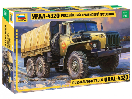 Kituri machete - Zvezda 3654 - 1:35 Ural 4320 Truck