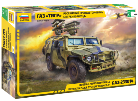 Kituri machete - Zvezda 3682 - 1:35 GAZ KORNET