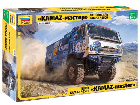 Camioane - Zvezda 43005 - 1:43 Truck KAMAZ-43509 KAMAZ-master