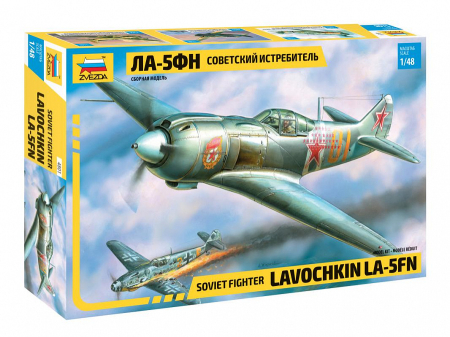 Avioane - Zvezda 4801 - 1:48 La-5 FN Soviet Fighter