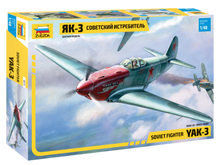 PACHETE - Zvezda 4814 - 1:48 YAK-3 Soviet Fighter
