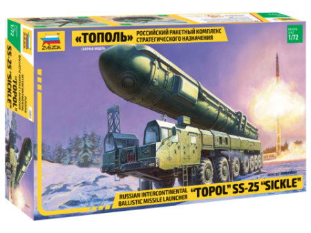 Kituri machete - Zvezda 5003 - 1:72 TOPOL "M" Missile Launcher
