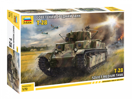 Kituri machete - Zvezda 5064 - 1:72 Soviet T-28