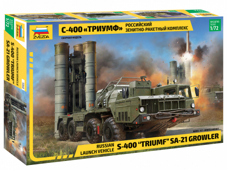 Kituri machete - Zvezda 5068 - 1:72 S-400 Triumf Missile System