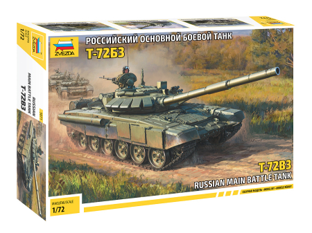 Kituri machete - Zvezda 5071 - 1:72 Russian main battle tank T-72B3