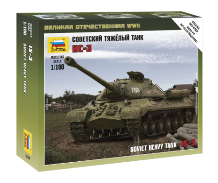 Kituri machete - Zvezda 6194 - 1:100 Soviet Tank Is-3