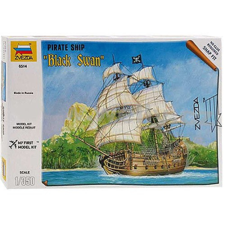 Navo - Zvezda 6514 - 1:350 Pirate ship "Black Swan"