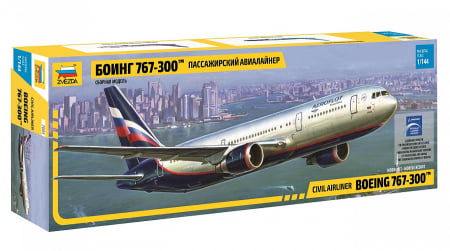 Vehicule civile - Zvezda 7005 - 1:144 BOEING 767-300