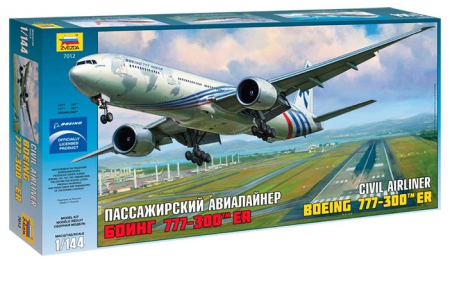 Vehicule civile - Zvezda 7012 - 1:144 Boeing 777-300ER