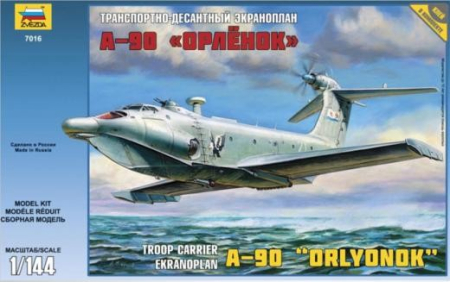 Vehicule civile - Zvezda 7016 - 1:144 A-90 Orlenok Ekranoplan
