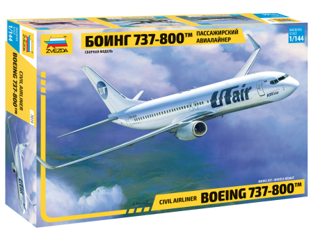 Vehicule civile - Zvezda 7019 - 1:144 Boeing 737-800