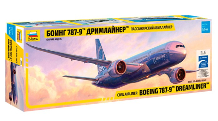 Vehicule civile - Zvezda 7021 - 1:144 Boeing 787-9