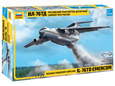 Avioane - Zvezda 7029 - 1:144 IL-76 TD "EMERCOM"