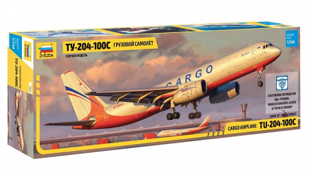 Vehicule civile - Zvezda 7031 - 1:144 TUPOLEV TU 204-100 CARGO