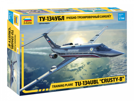 Vehicule civile - Zvezda 7036 - 1:144 Tupolev TU-134 UBL