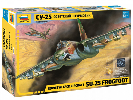 Aero militare - Zvezda 7227 - 1:72 Sukhoi Su-25